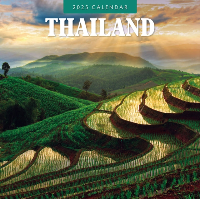 Thailand 2025 Square Wall Calendar-9781804426432