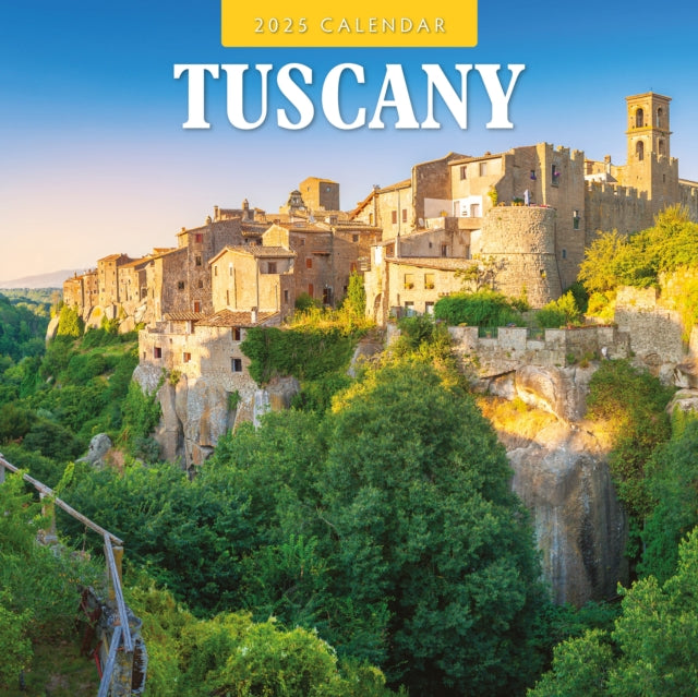 Tuscany 2025 Square Wall Calendar-9781804426449