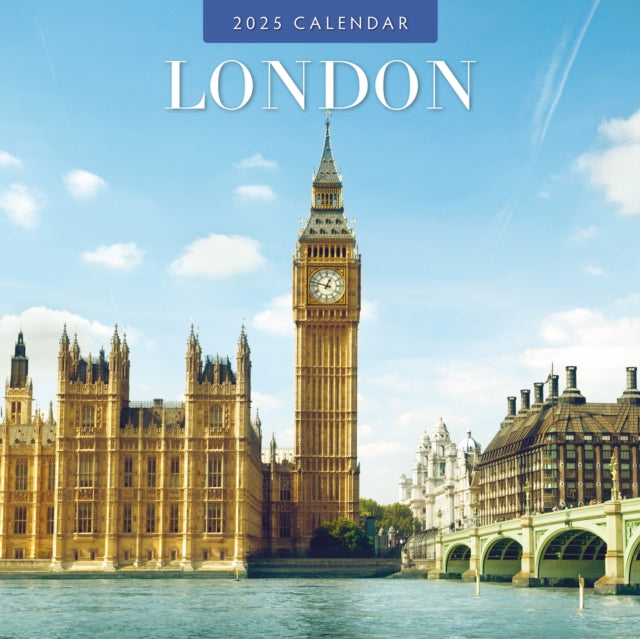London 2025 Square Wall Calendar-9781804426555