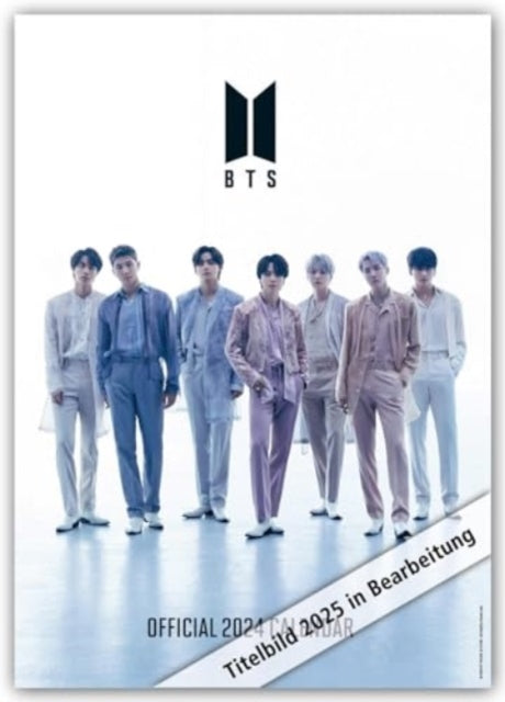 Official BTS A3 Calendar 2025-9781835270233