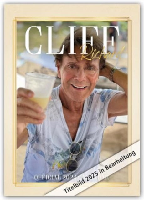 Official Cliff Richard A3 Calendar 2025-9781835270257