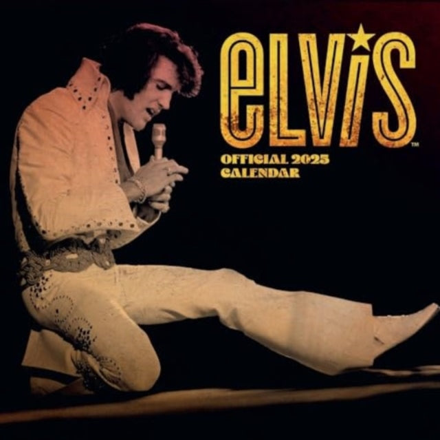 Official Elvis Square Calendar 2025-9781835270301