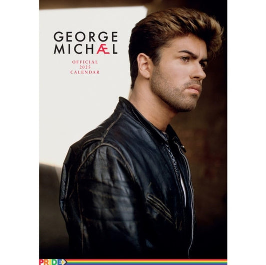 Official George Michael A3 Calendar 2025-9781835270332