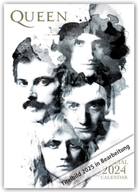 Official Queen A3 Calendar 2025-9781835270394