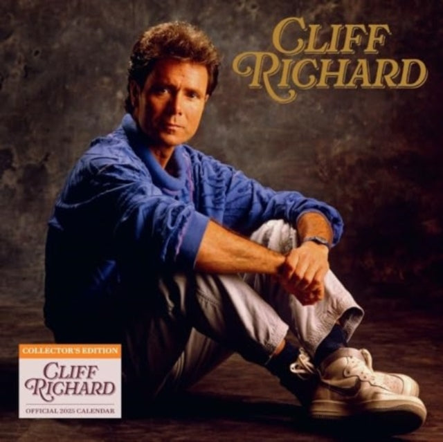 Official Cliff Richard Collector's Edition Record Sleeve Calendar 2025-9781835270462