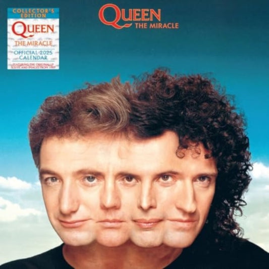Official Queen Collector's Edition Record Sleeve Calendar 2025-9781835270509