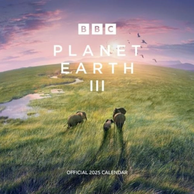 Official BBC Earth Square Calendar 2025-9781835270578