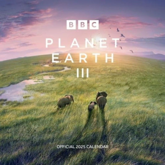 Official BBC Earth Square Calendar 2025-9781835270578