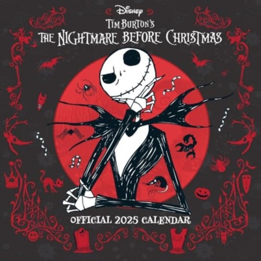 Official The Nightmare Before Christmas Square Calendar 2025-9781835270974