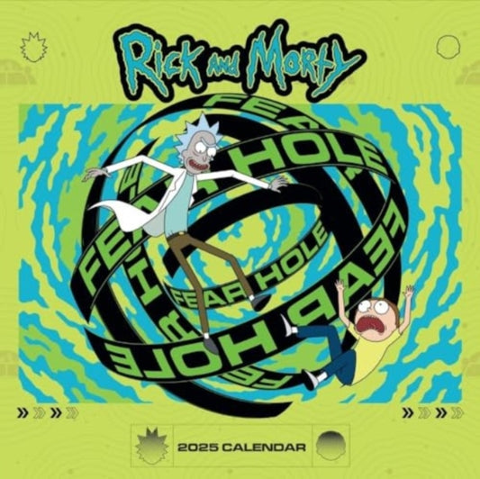 Official Rick And Morty Square Calendar 2025-9781835271063
