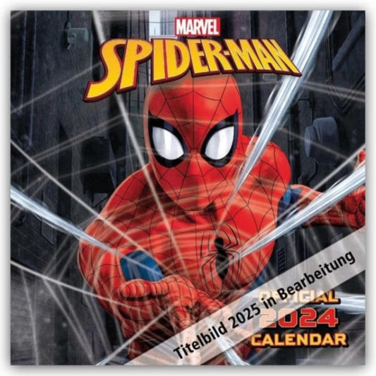 Official Spider-Man Square Calendar 2025-9781835271094