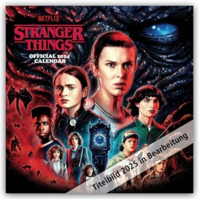 Stranger Things Square Calendar 2025-9781835271186
