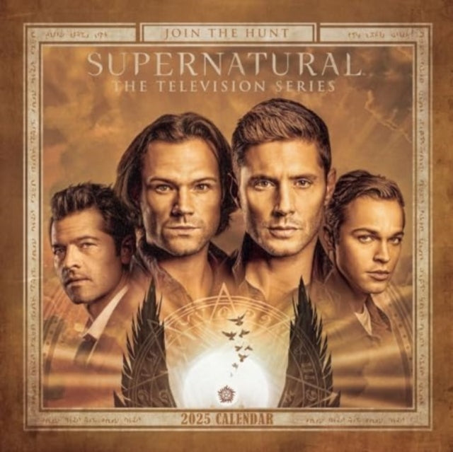 Official Supernatural Square Calendar 2025-9781835271216