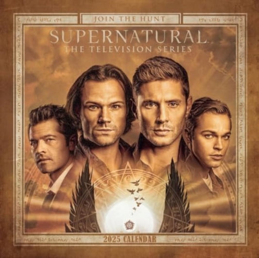 Official Supernatural Square Calendar 2025-9781835271216
