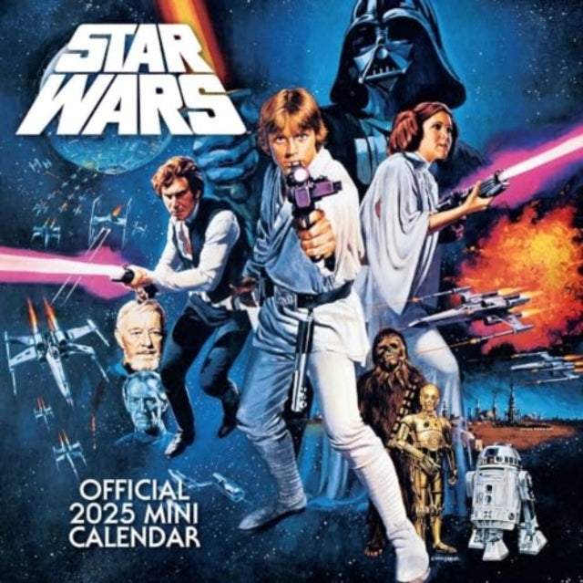 Star Wars Classic Mini Calendar 2025-9781835271605