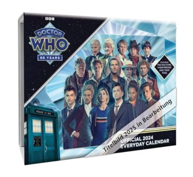 Doctor Who Desk Block Calendar 2025-9781835271780