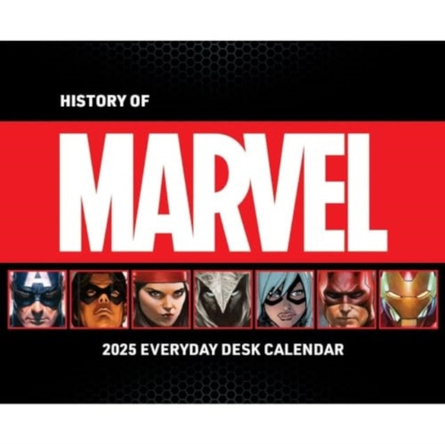 Marvel Desk Block Calendar 2025-9781835271827