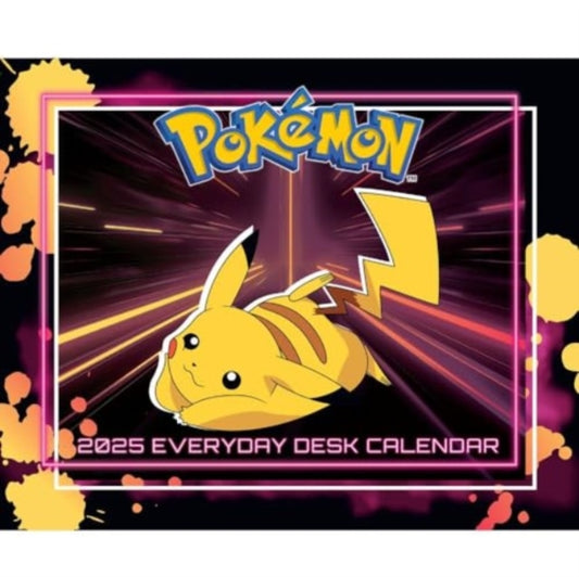Pokemon Desk Block Calendar 2025-9781835271834
