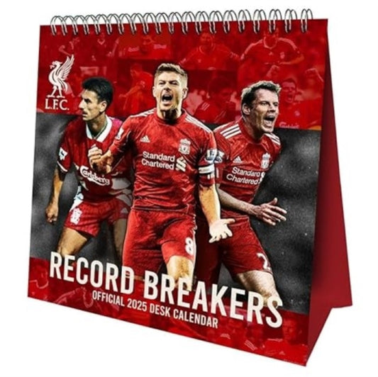 Liverpool FC Desk Easel Calendar 2025-9781835272275
