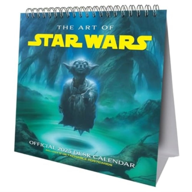 Star Wars Classic Post Card Desk Easel Calendar 2025-9781835272343
