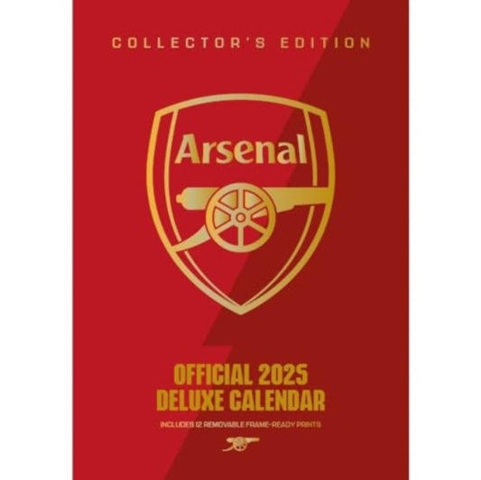 Arsenal FC A3 Deluxe Calendar 2025-9781835272374