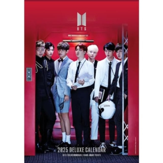 BTS A3 Deluxe Calendar 2025-9781835272381