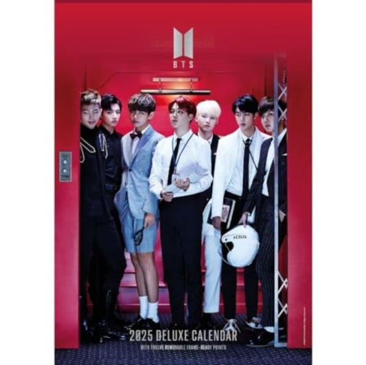 BTS A3 Deluxe Calendar 2025-9781835272381