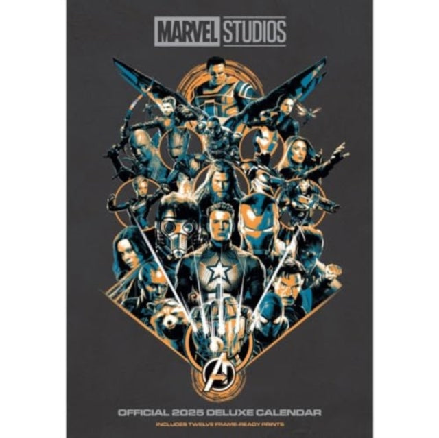 Marvel A3 Deluxe Calendar 2025-9781835272459