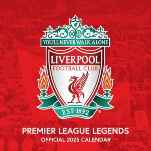 Liverpool FC Legends Square Calendar 2025-9781835272732