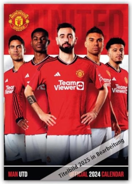 Official Manchester Utd FC A3 Calendar 2025-9781835273043