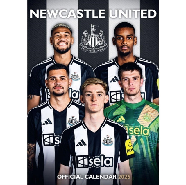 Official Newcastle United FC A3 Calendar 2025-9781835273067
