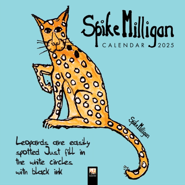 Spike Milligan Wall Calendar 2025 (Art Calendar)-9781835620052