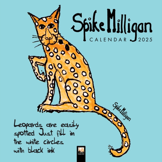 Spike Milligan Wall Calendar 2025 (Art Calendar)-9781835620052
