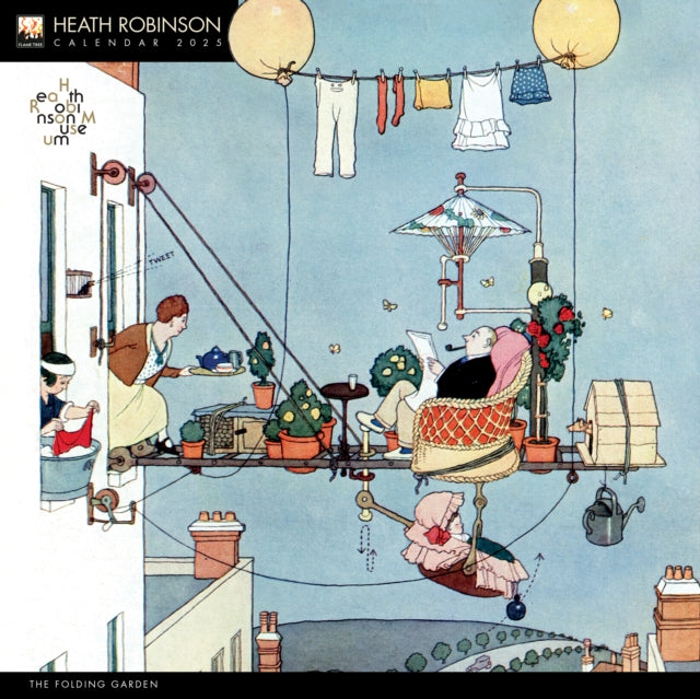 Heath Robinson Wall Calendar 2025 (Art Calendar)-9781835620069