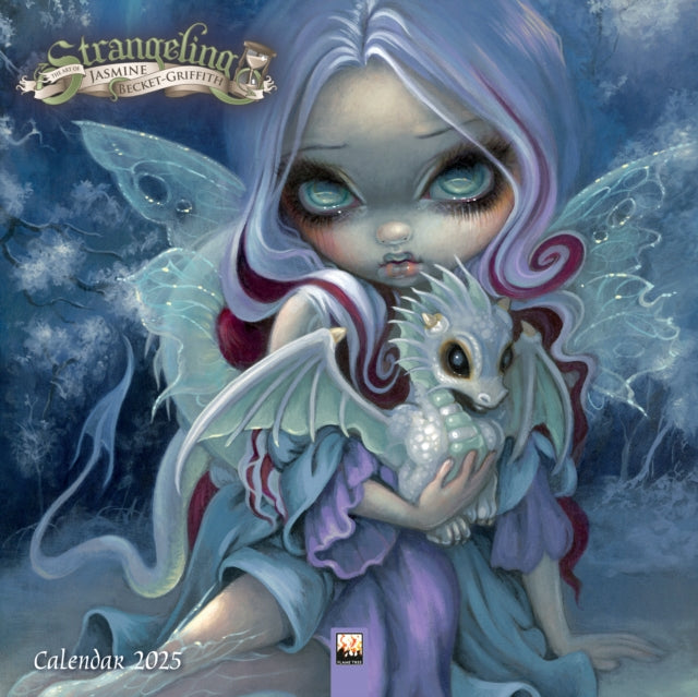 Strangeling by Jasmine Becket-Griffith Wall Calendar 2025 (Art Calendar)-9781835620083