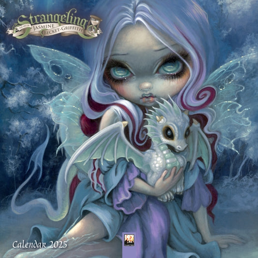 Strangeling by Jasmine Becket-Griffith Wall Calendar 2025 (Art Calendar)-9781835620083