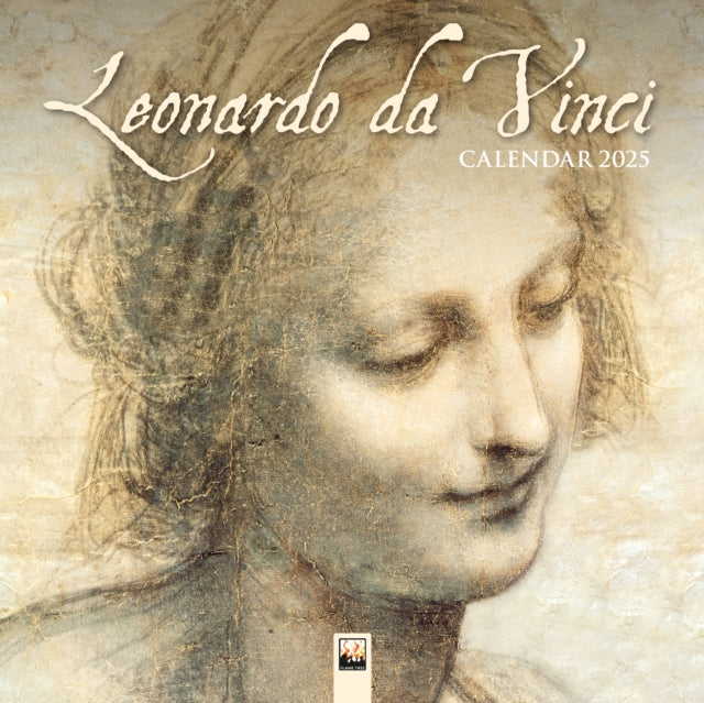 Leonardo da Vinci Wall Calendar 2025 (Art Calendar)-9781835620229
