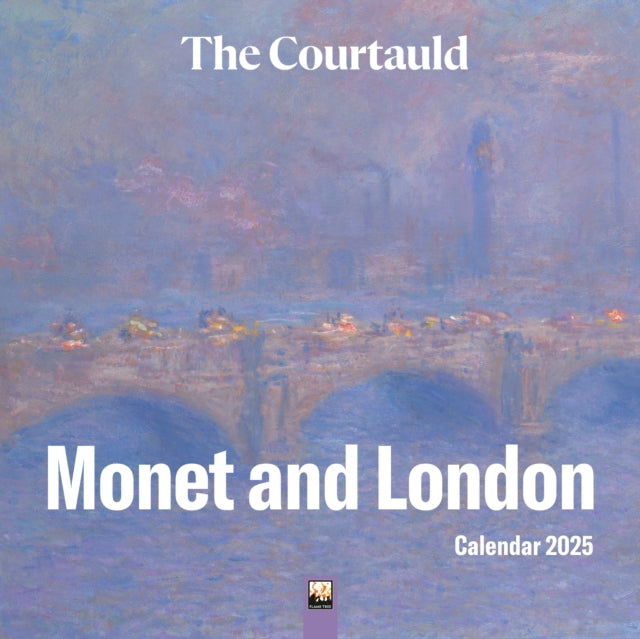 The Courtauld: Monet and London Wall Calendar 2025 (Art Calendar)-9781835620724