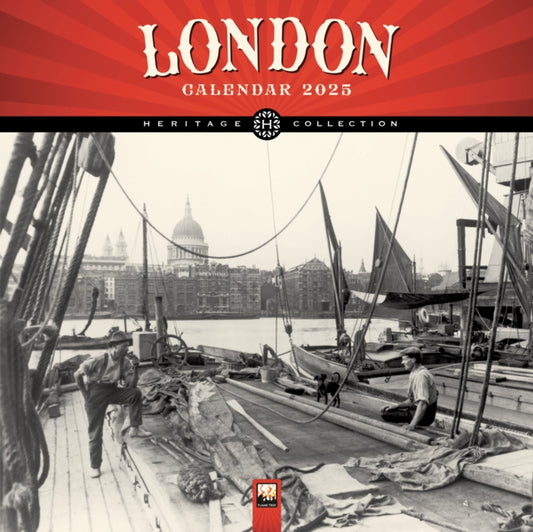 London Heritage Wall Calendar 2025 (Art Calendar)-9781835620984