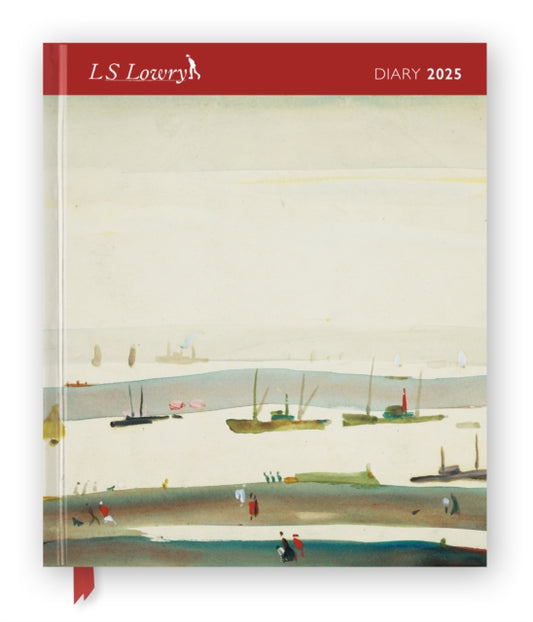 L.S. Lowry 2025 Desk Diary Planner - Week to View, Illustrated throughout-9781835621363