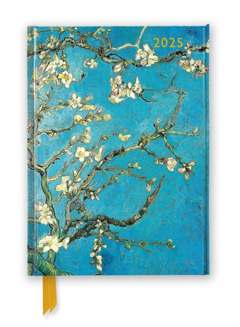Vincent van Gogh: Almond Blossom 2025 Luxury Diary Planner - Page to View with Notes-9781835621400