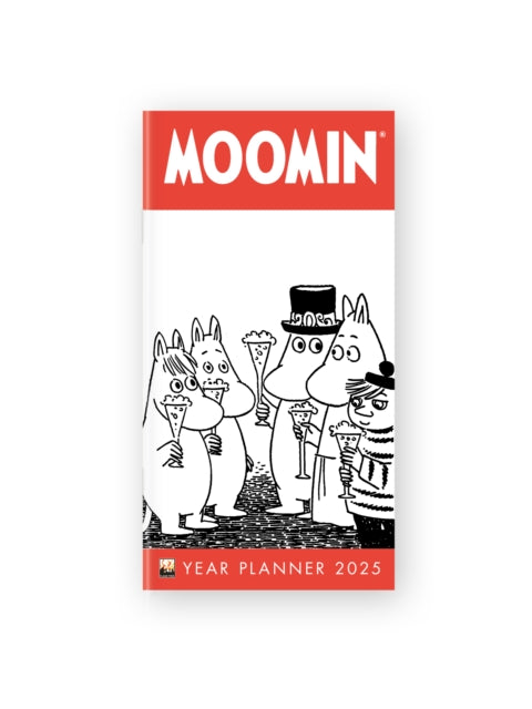 Moomin 2025 Year Planner - Month to View-9781835621639