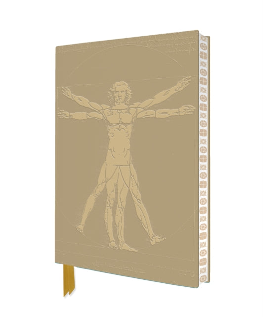 Da Vinci: Vitruvian Man Artisan Art Notebook (Flame Tree Journals)-9781835621899