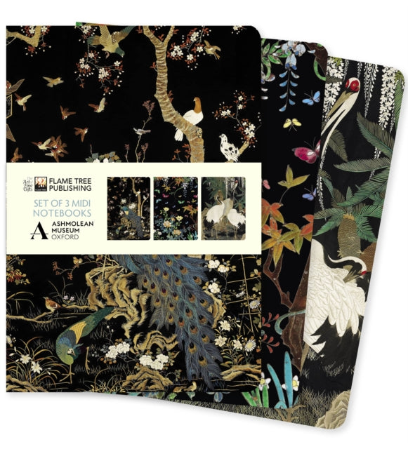 Ashmolean Museum Set of 3 Midi Notebooks-9781835622216