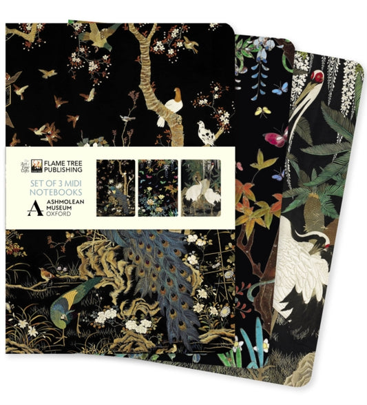 Ashmolean Museum Set of 3 Midi Notebooks-9781835622216