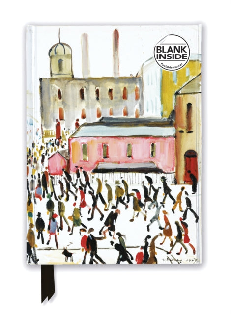 L.S. Lowry: Going to Work (Foiled Blank Journal)-9781835625231