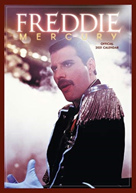 Freddie Mercury 2021 Calendar - Official A3 Wall Format Calendar-9781838543747