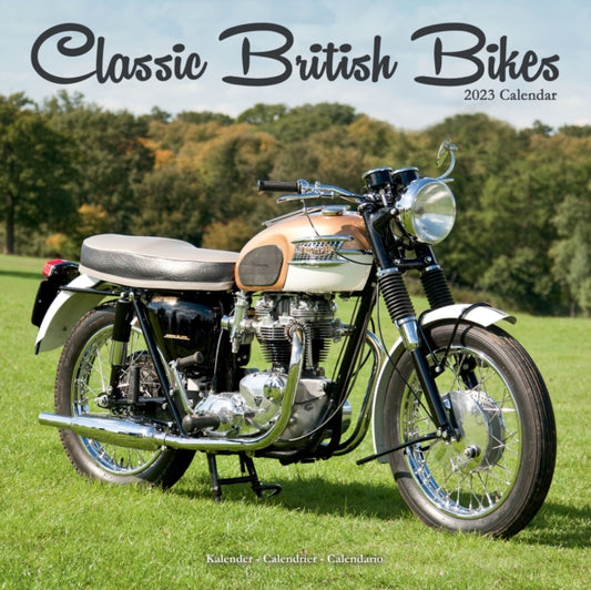 Classic British Bikes 2023 Wall Calendar-9781839418297