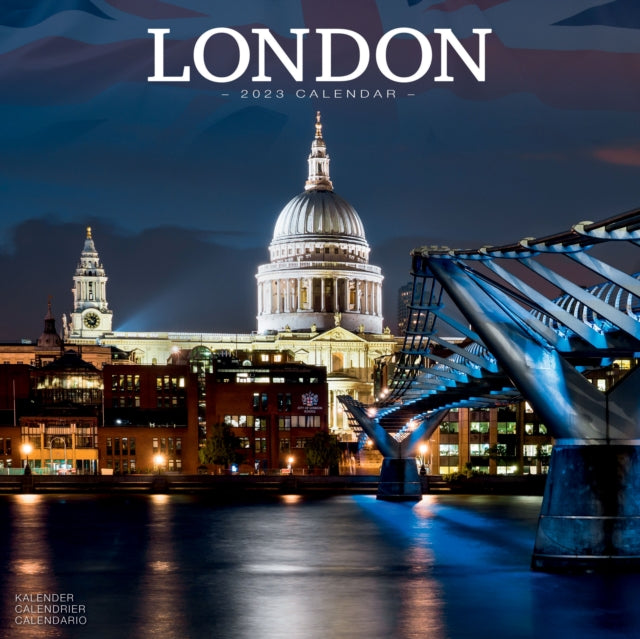 London 2023 Wall Calendar-9781839418433
