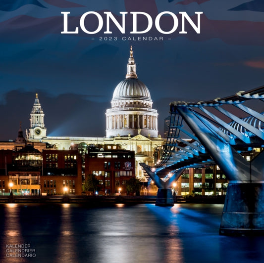 London 2023 Wall Calendar-9781839418433